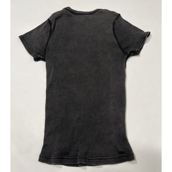 Alexander Wang Bodywear Short Sleeve Tee in Ribbed Cotton - Picture 5 of 5